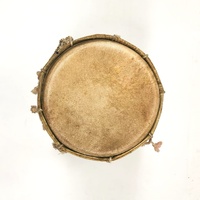 Large View Handmade Dholak Drum Rope Style Traditional Percussion Instrument