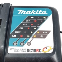 Makita DC18RC 18V LXT Corded Lithium‑Ion Rapid Battery Charger Skin Only