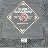 Motodry Airblade Pro Waterproof Mesh Motorcycle Jacket Black Size XL
