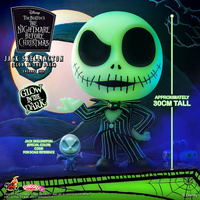 The Nightmare Before Christmas Jack Skellington Glow in the Dark Cosbaby Statue