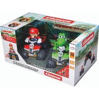 Carrera RC Mario Kart Quad Twin Pack Mario and Yoshi 1/20 Scale Ready to Run