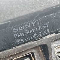 Sony PlayStation 4 Slim 1TB Console Black CUH-2102B with Controller and Leads