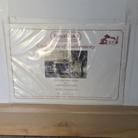 Ronald Coles Authentic And One for Toby Art Print Gordon Hanley 641/950 Framed