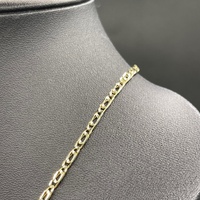 Unisex 14ct Yellow Gold Birdseye Link Necklace