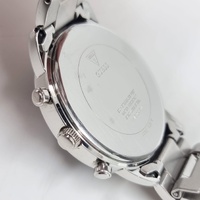 Guess W1309G1 Hendrix Silver Blue Dial Chronograph Mens Stainless Steel Watch