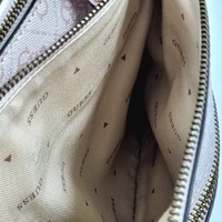 Guess Ginevra 4G Logo Handbag Light Pink Faux Leather Shoulder Bag