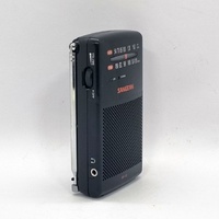 Sangean SR-35 Black AM/FM Handheld Portable Pocket Radio Telescopic Antenna
