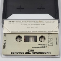 INXS Underneath The Colours 1981 Australian Cassette Tape Rock Vintage