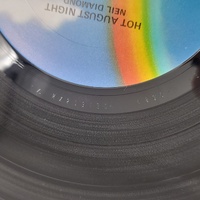 Neil Diamond Hot August Night 2XLP Vinyl Record Live MCA Album