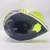 Airoh Wraap Broken Off Road Motocross Helmet Yellow Matte Size Medium