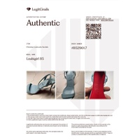 Christian Louboutin Loubigirl 85 Mineral Nappa Heels Size 37 EU