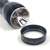 Mag-Lite Heavy Duty Flashlight Black 4D Cell Durable Bright Tactical Light