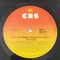 Top Gun Original Motion Picture Soundtrack 1986 Vintage Vinyl Record