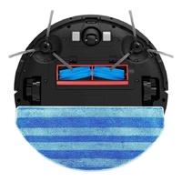 MyGenie Vortex Robovac Wet Dry Robot Vacuum Cleaner Black 3 in 1 Smart