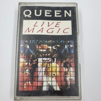 Queen Live Magic Cassette Tape Vintage 1986 Rare Rock Concert Tape