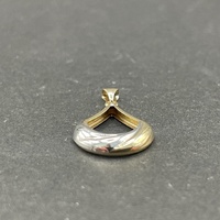 Ladies 9ct Yellow Gold Droplet Pendant