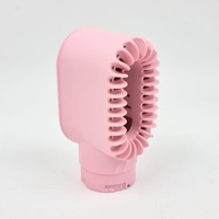 Mermade Interchangeable Blow Dry Brush Pink 3 in 1 Hair Styler