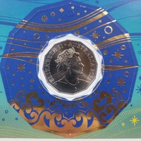 2021 Australia 50c Christmas Coin UNC Summer in Australia JC Design