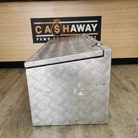 Aluminum Slant Tool Box 1200mm x 500mm x 500mm Lockable Ute Truck Storage