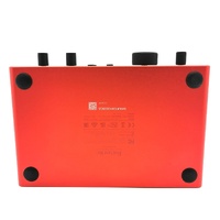 Focusrite Scarlett 4i4 4th Gen USB Audio Interface with USB and Power Cable