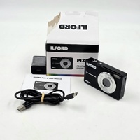 Ilford PIXI-D Black 44MP Point Shoot Digital Camera 16x Zoom 1080p