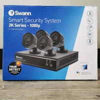 Swann 2K 4x 1080p HD Security Cameras DVR SWDVK-444804BV 32GB microSD