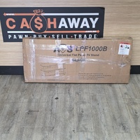 AVS LPF1000B Universal Flat Pack TV Stand Black 42 Inch 1000x380x450mm