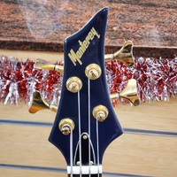 Monterey PJ Style 4 String Electric Bass Guitar with UXL Hard Case