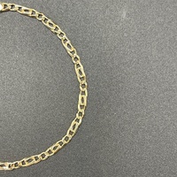 Unisex 9ct Yellow Gold Birdseye Link Bracelet
