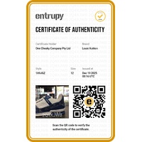 Louis Vuitton LV Trainer Blue Monogram Denim BM028412 1A9JGZ US 12