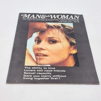 Man and Woman 8x Magazine Encyclopedia Adult Relationships 1970s Vintage