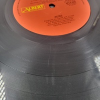 AC/DC Dirty Deeds Done Dirt Cheap 1987 Reissue Australian Vinyl LP APLP-020