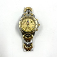 TAG Heuer CG1121-0 Gold Chronograph Day Date Two Tone 40mm 200M Quartz