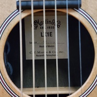 Martin LX1E Little Martin Modified 0-14 Fret Acoustic Electric Guitar with Case