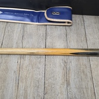 PowerGlide Purist 1 Piece Pool Cue Stick with Protective Carry Case