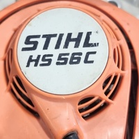 STIHL HS 56C 2 Stroke Hedge Trimmer 21.4cc 60cm Double Sided with Blade Cover