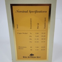 Royal Australian Mint 2003 Koala Baby Six Coin Proof Set