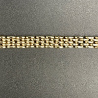Ladies 9ct Yellow Gold Gate Link Bracelet