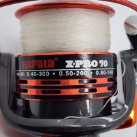Rapala X-Pro 70 Spinning Reel 20lb 250yds Capacity