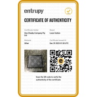 Louis Vuitton Monogram Eclipse Slender Wallet Black Leather