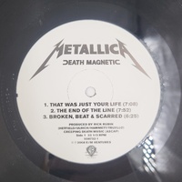 Metallica Death Magnetic 2008 2x LP Gatefold Vinyl Album Rare Collectible