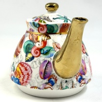 Milano Tahei Decor China Tea For One Set Teapot Cup Saucer