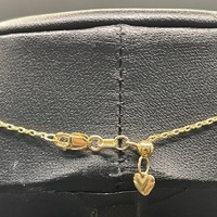 Ladies 9ct Yellow Gold Belcher Link Necklace