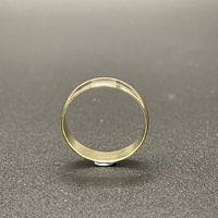 Unisex 9ct Yellow Gold Plain Wedding Band Ring