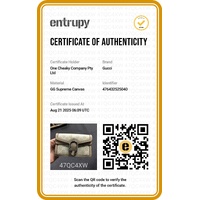 Gucci 476432 Dionysus GG Supreme Super Mini Ladies Bag