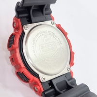 Casio G-Shock GA-110RD Red Yellow 200m WR Analog Digital Mens Watch