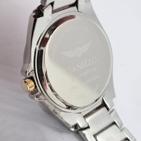 Gianello Flute GNL7909TTYG Two Tone 38mm Bracelet Mens Watch Italian Design