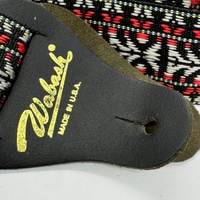 Vintage Wabash Hootenanny Guitar Strap 60s 70s Retro Adjustable USA