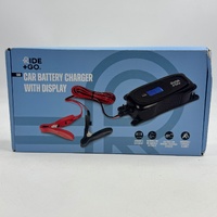 Ride+Go 6V 12V Car Motorcycle Battery Charger LCD Display AGM Gel Lead