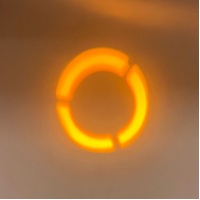 Mini LEDSPOT Moving Headlight ZQ-B242-BLACK DJ Party Light 8 Gobo 15 Colours